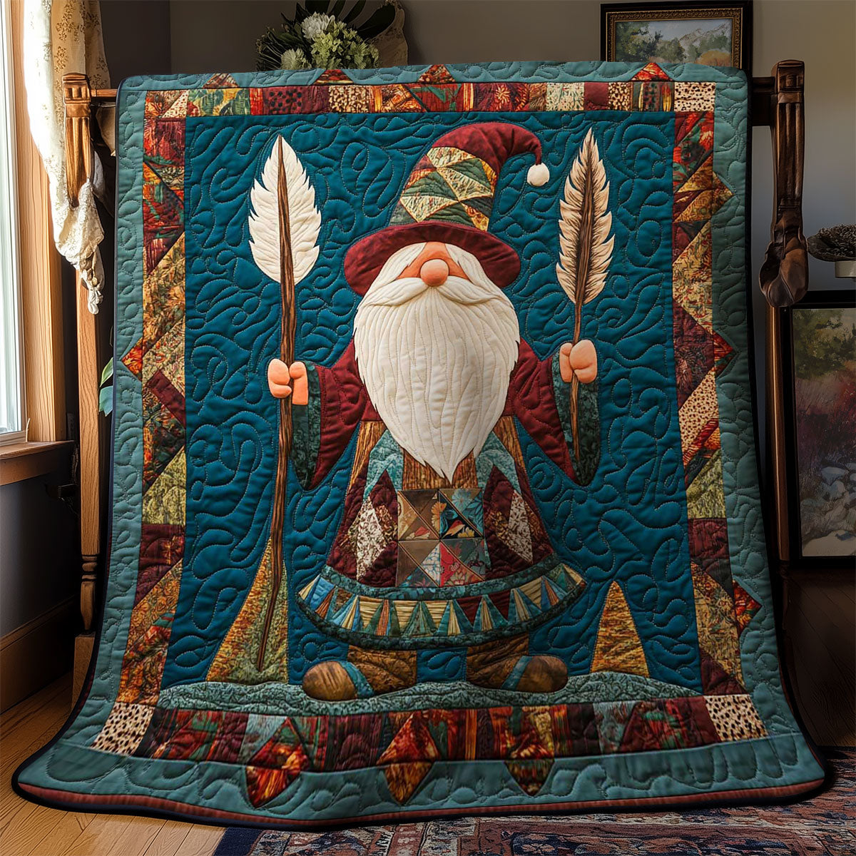 Heritage Gnome WN1311007CL Quilt