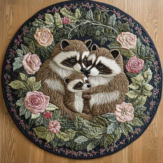 Small Family CQ0605012CL Quilted Round Mat