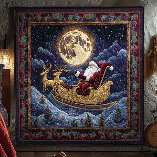Santa Winter Sky WN0210066CL Quilt