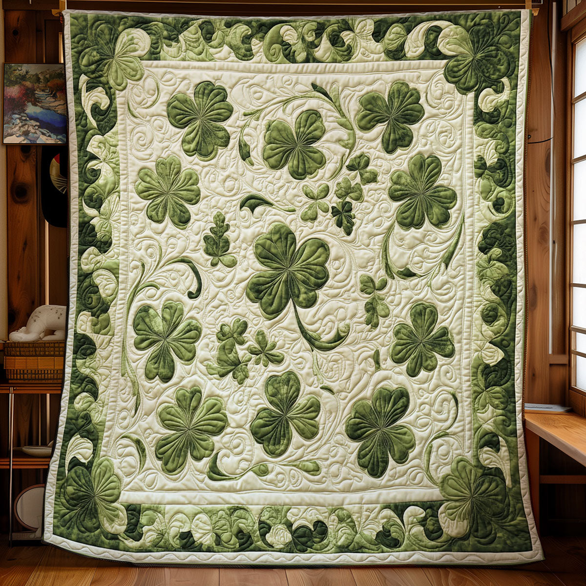 Clover Garden WY2201055CL Quilt