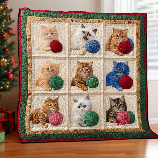 Cozy Yarn Cat CW1111006CL Quilt