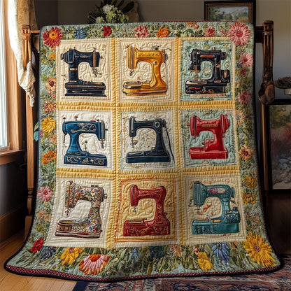 Sewing Machine Collection WY1802006CL Quilt