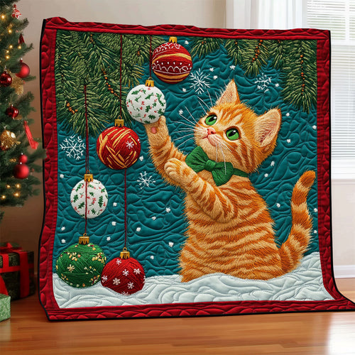 Festive Cat CW1111009CL Quilt