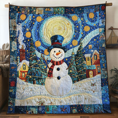 Frost Star Snowman WN0511037CL Quilt