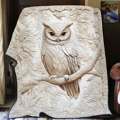Beige Owl WY0901004CL Quilt