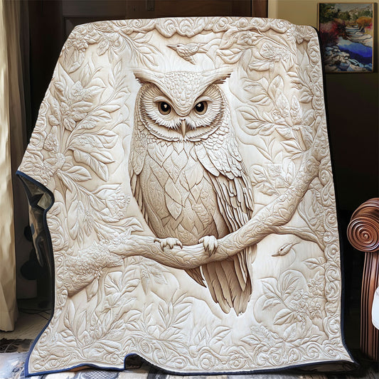 Beige Owl WY0901004CL Quilt