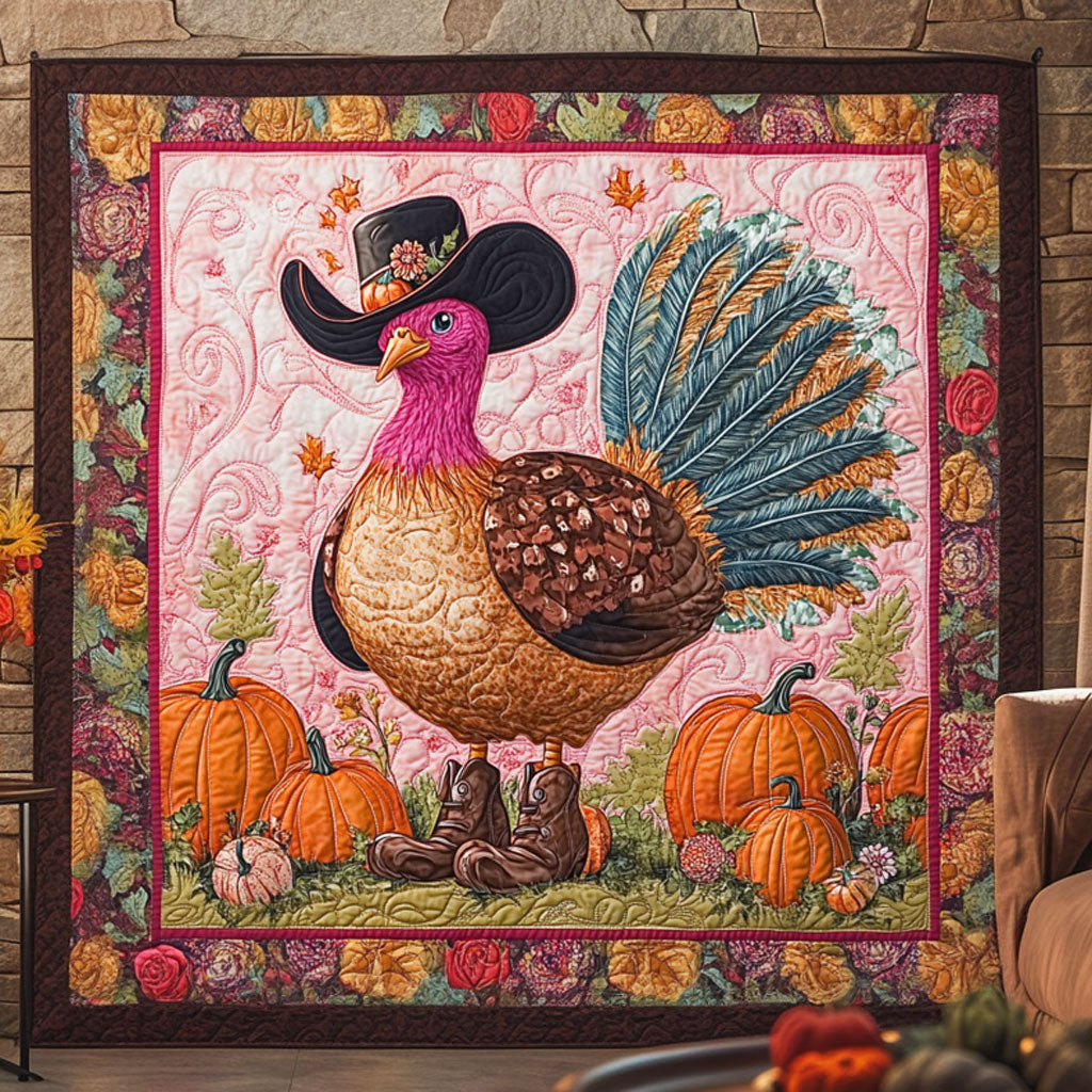 Forest Turkey WN2309042CL Quilt