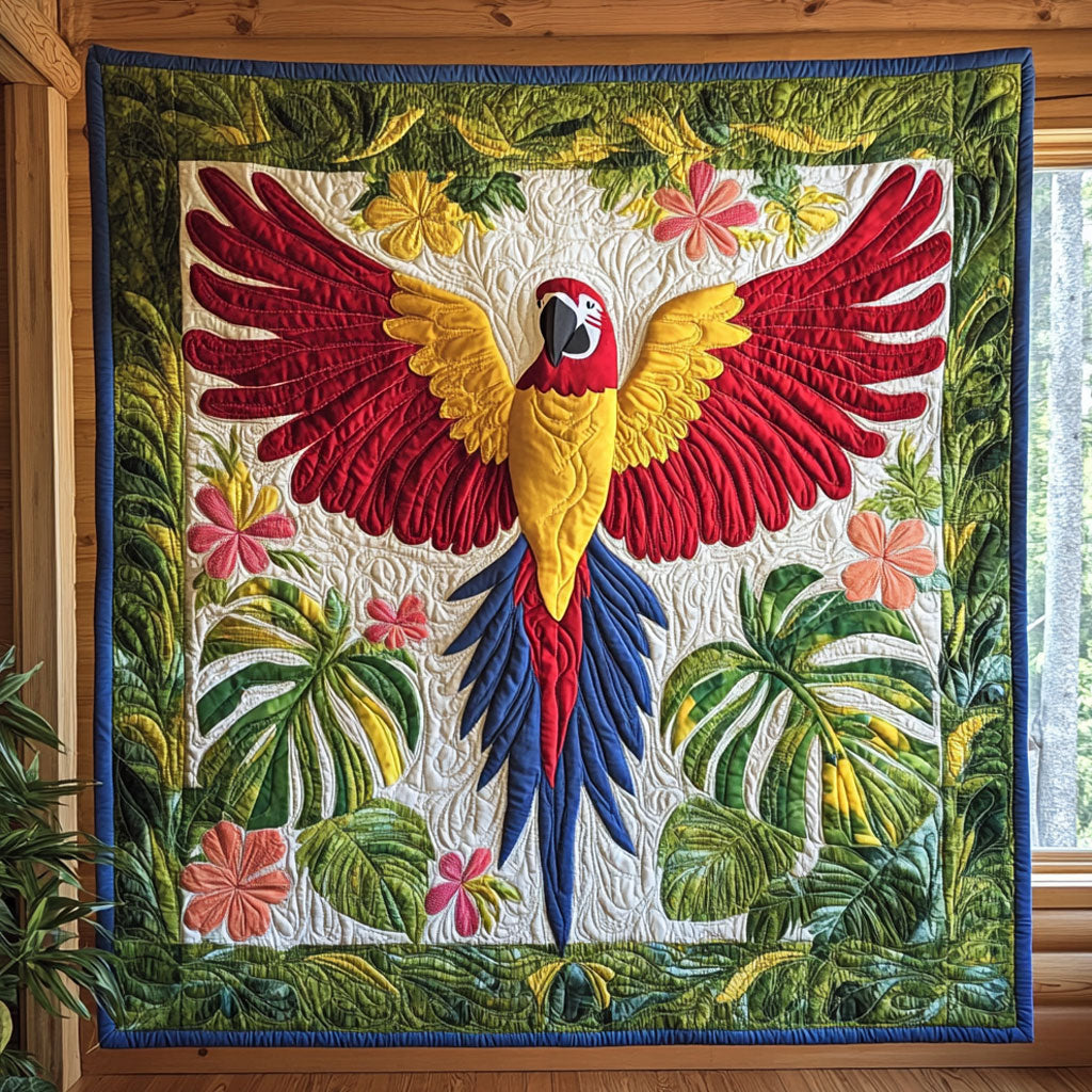 Charming Macaw CP1507035CL Quilt