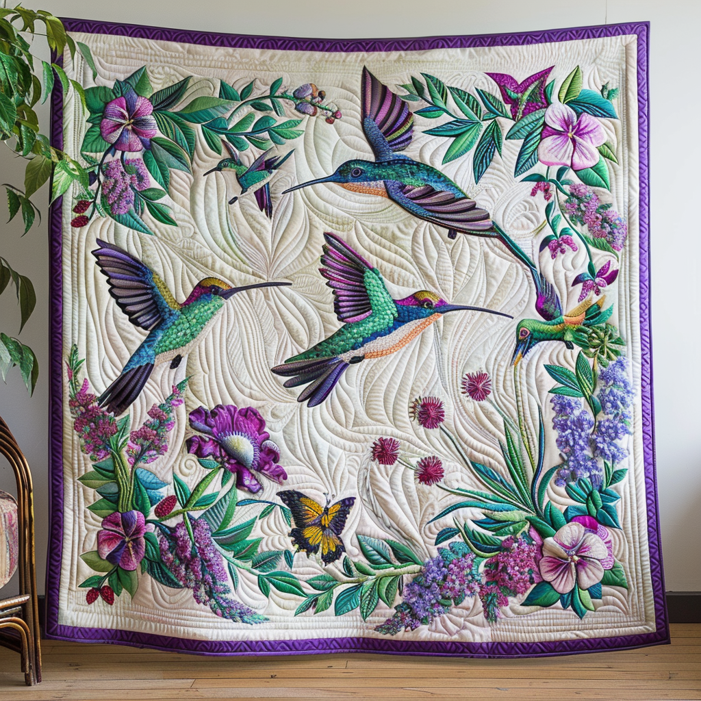 Blooming Flight YR0301049CL Quilt