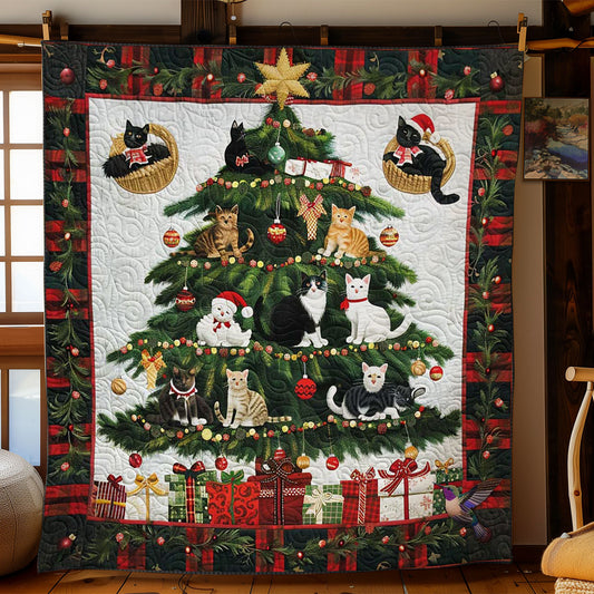 Cat Holiday Magic WN1610062CL Quilt