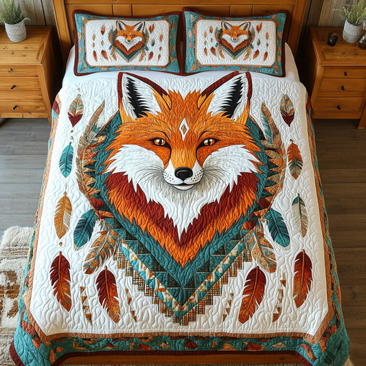 Native American Fox WY0502099CL Duvet Cover Set