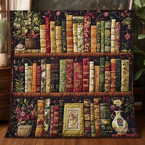 Flower Bookshelf WJ1005004CL Quilt