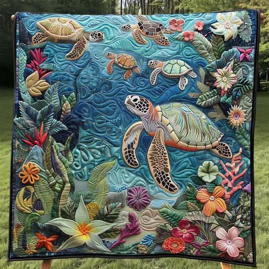 Sea Turtle WJ0904008CL Quilt