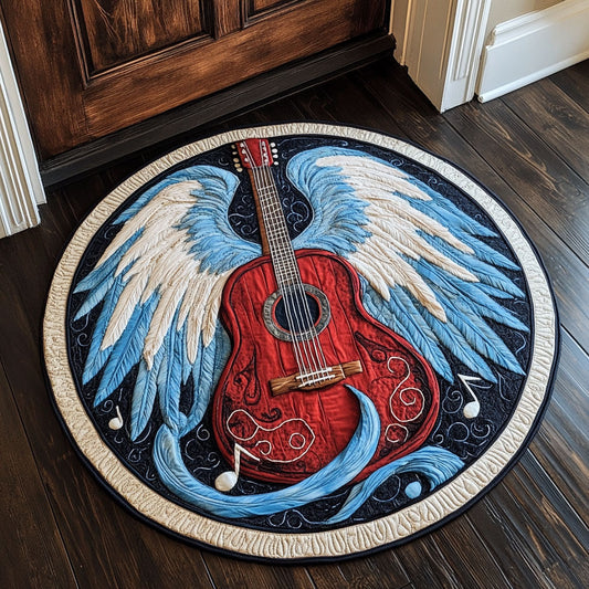 Guitar Wings CW3006021CL Quilted Round Mat