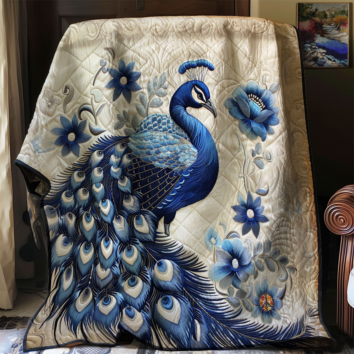 Sapphire Splendor WJ2012028CL Quilt