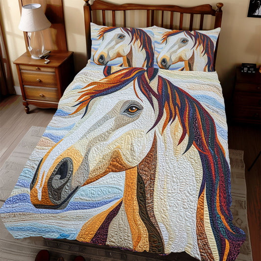 Horse Portrait WX0212076CL Duvet Cover Set