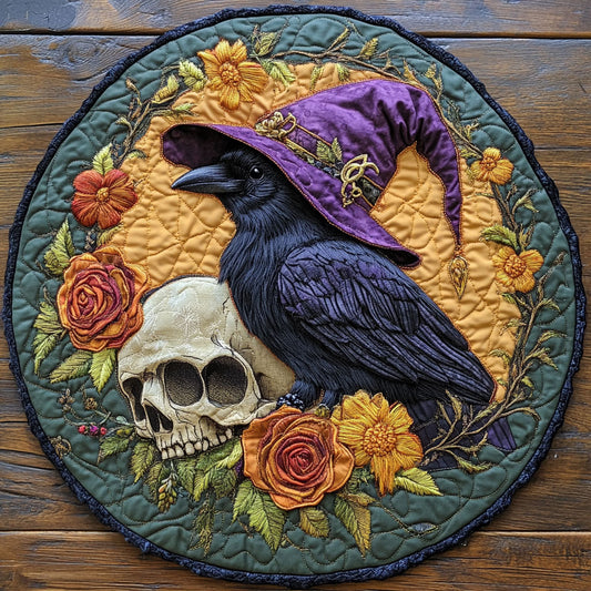 Hallowbranch Guardian CP1007042CL Quilted Round Mat