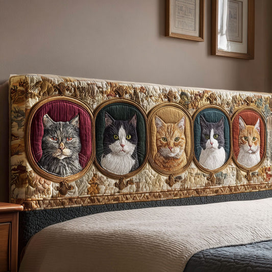Feline Aristos CP2212005CL Quilted Headboard Slipcover