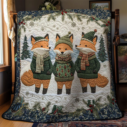 Winter Fox Charm WN1812017CL Quilt