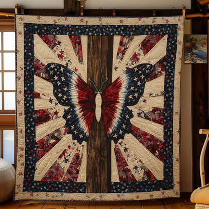 Patriotic Butterfly WN3012001CL Quilt