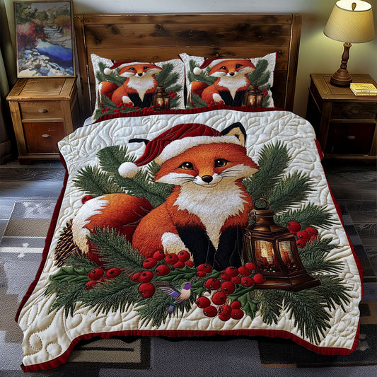 Christmas Fox WY0412055CL Duvet Cover Set