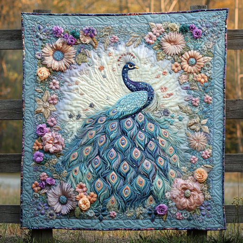 Floral Peacock WN2908025CL Quilt