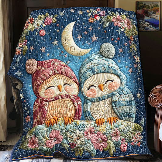 Owl In Beautiful Night WY2001094CL Quilt