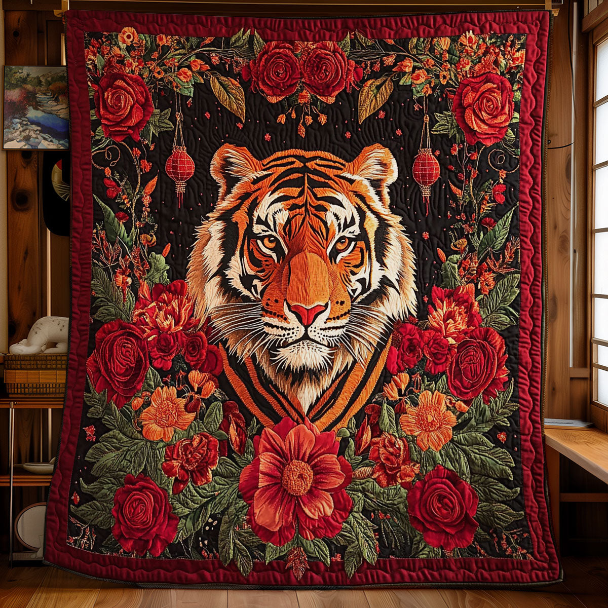 Mystic Tiger WY1401036CL Quilt