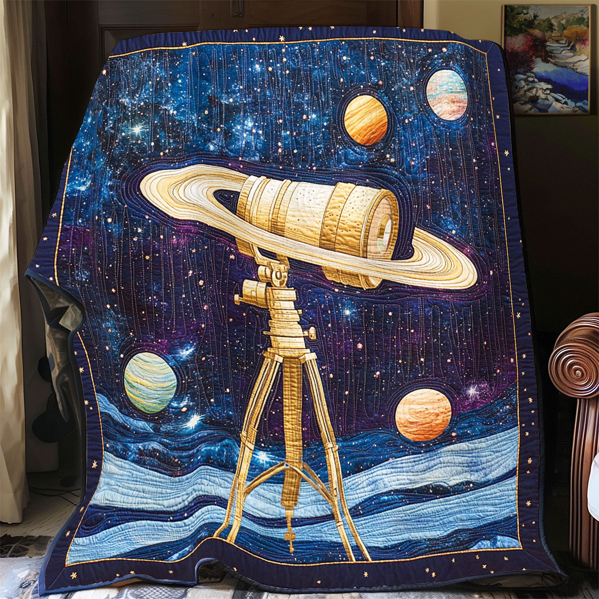 Cosmic Eye WY1803006CL Quilt