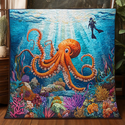 Octopus Ocean WX0406042CL Quilt