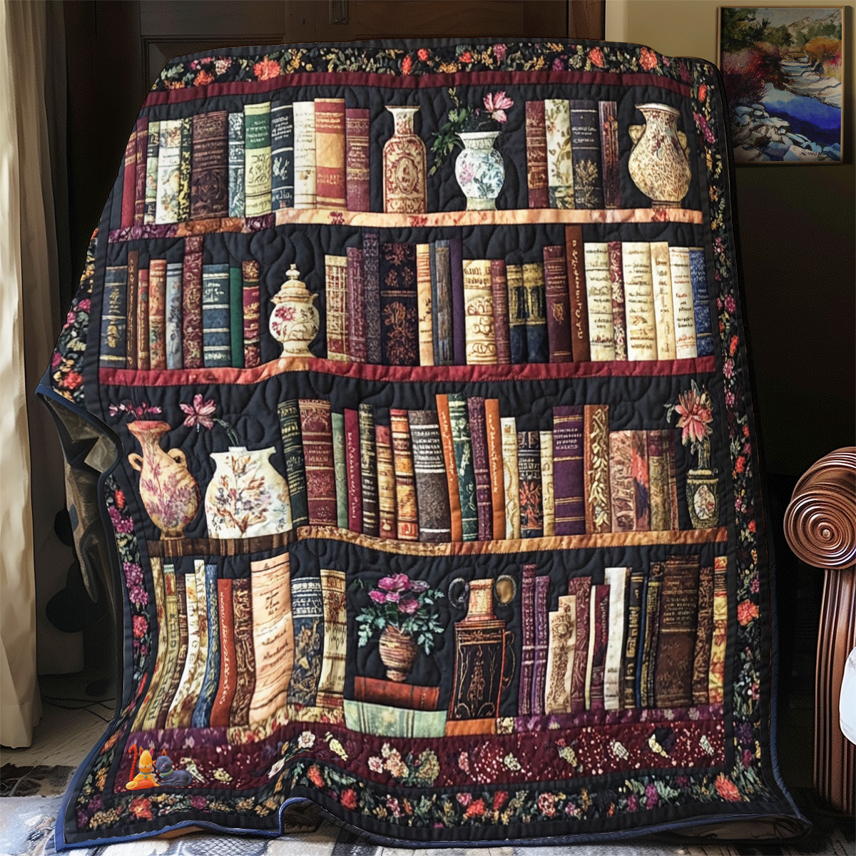 Book Haven YR2512023CL Quilt