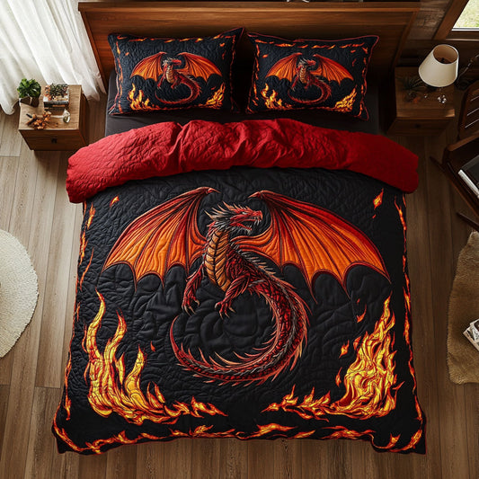 Crimson Inferno CP2808017CL Duvet Cover Set