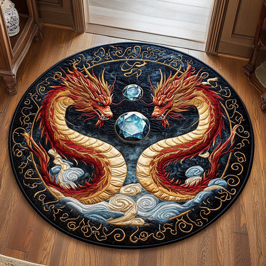 Sacred Coil CP2407055CL Quilted Round Mat