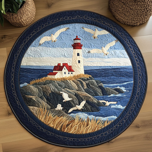 Coastal WY2203030CL Quilted Round Mat