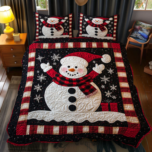 Christmas Snowman WJ1312043CL Duvet Cover Set