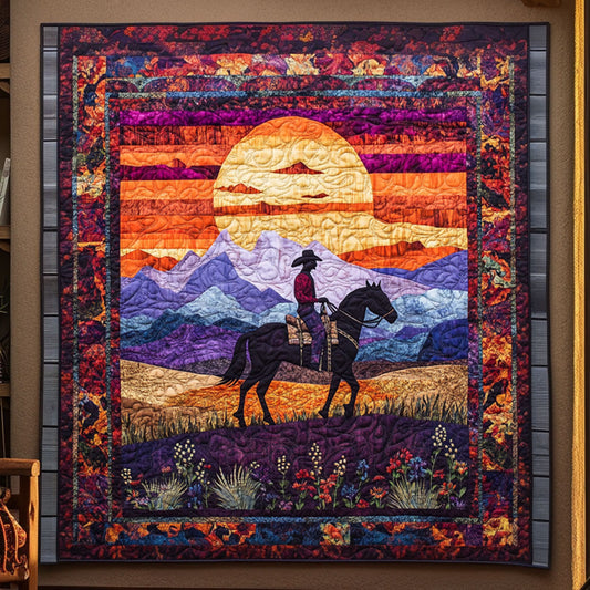 Freedom Ride Cowboy WN0110017CL Quilt