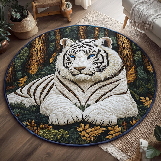 White Tiger WJ0304050CL Quilted Round Mat