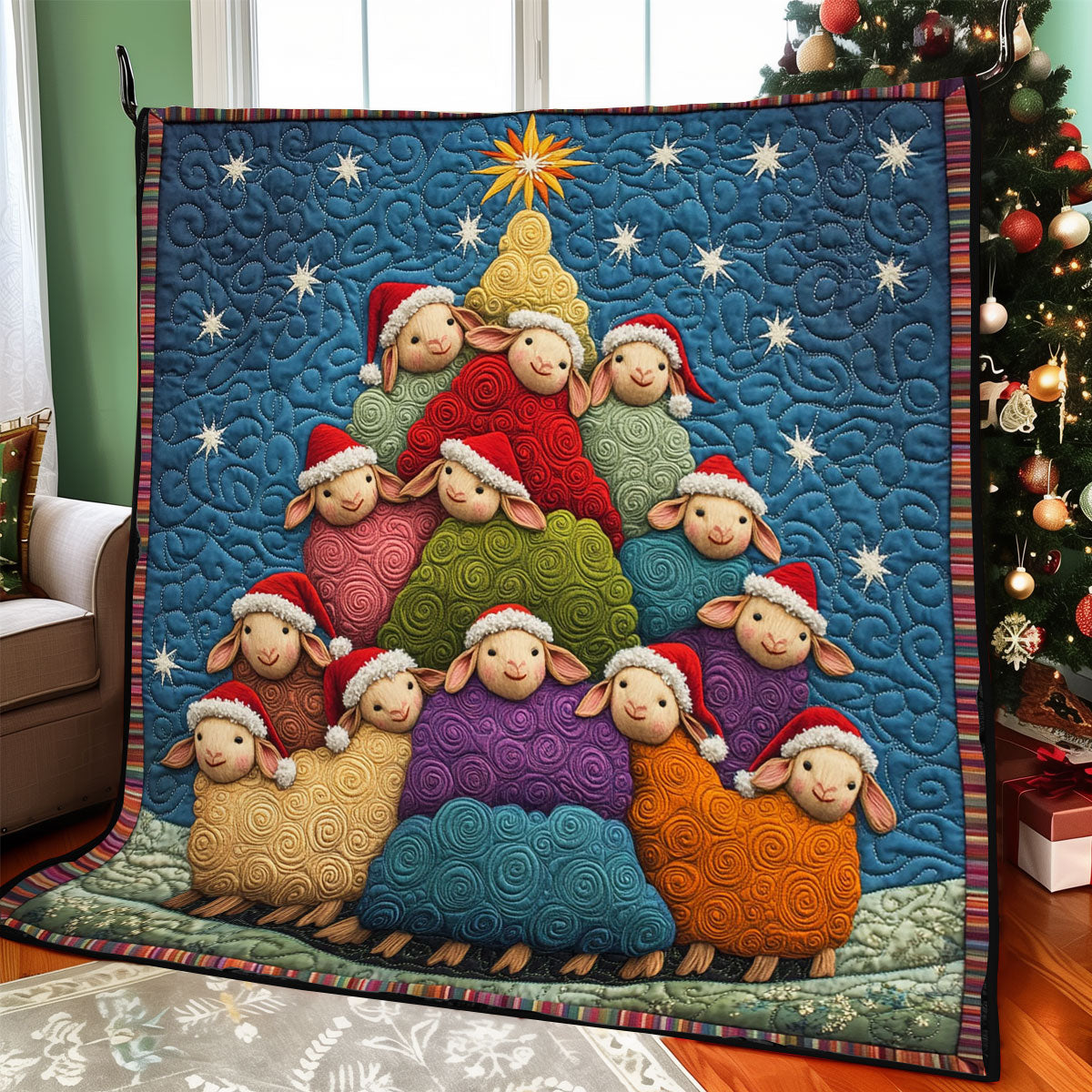 Winter Flock CP1811025CL  Quilt