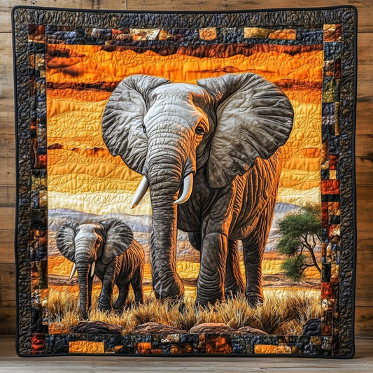 Savanna Elephant CW2805545CL Quilt