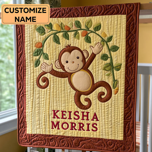 Tree Tumbler CP2607022CL Personalized Baby Quilt