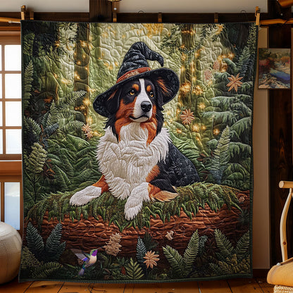 Sorcerer Border Collie WY2512027CL Quilt