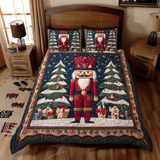 Nutcracker Soldier Noel WX2311078CL Duvet Cover Set