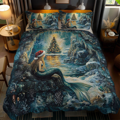 Christmas Mermaid WN0901065CL Duvet Cover Set