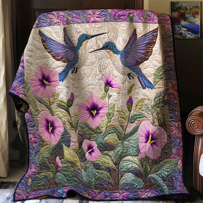 Blooming Hummingbird WJ1401002CL Quilt