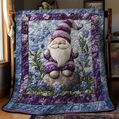 Blossom Garden Gnome WN0801002CL Quilt