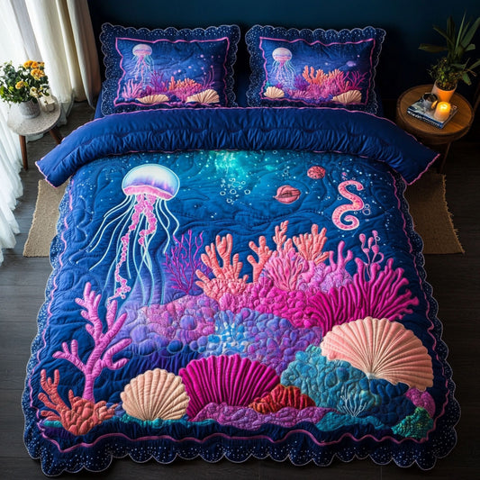 Shimmering Silence Below CP0406016CL Duvet Cover Set
