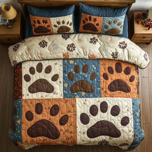Dog Paws WY0602007CL Duvet Cover Set