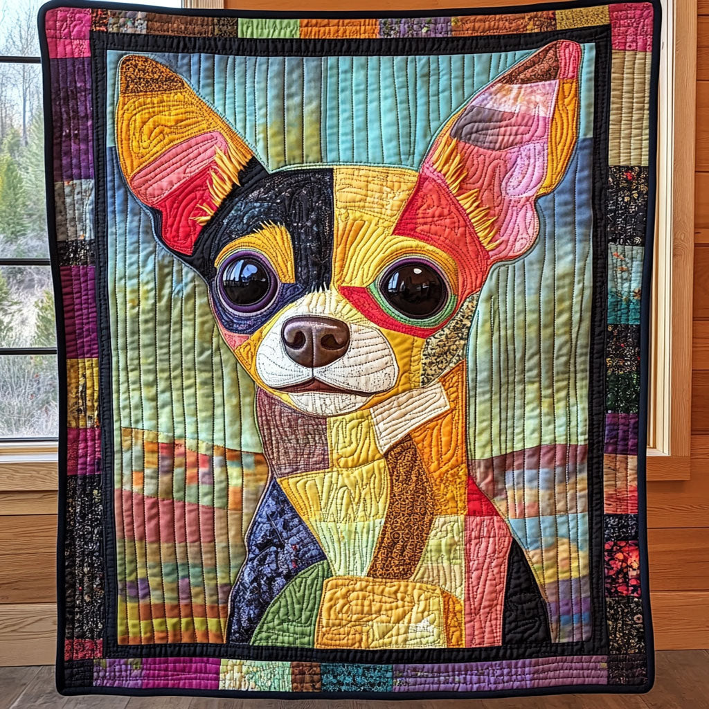 Patch Chihuahua CP0907014CL Quilt