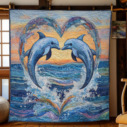 Dolphin Sunset WN3105011CL Quilt