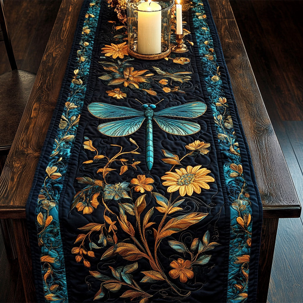 Twilight Wings CM1505006CL Quilted Table Runner